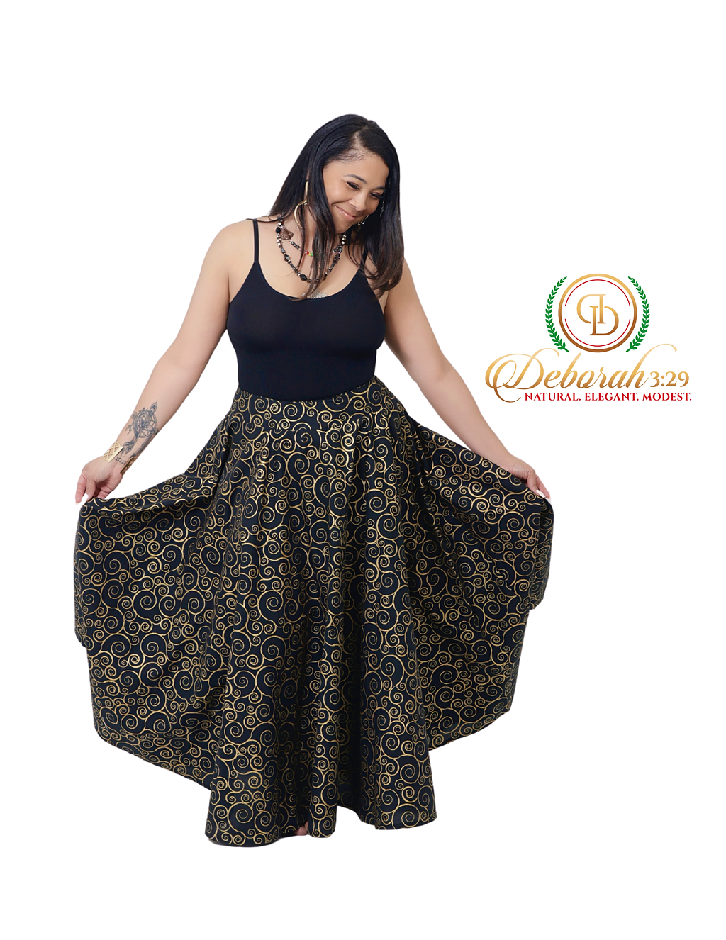 African Print Dancer Skirt 1